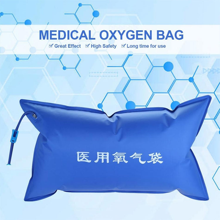 Portable Pregnant Women Old Man Oxygen Bag Ambu Bag with Straw, Capacity: 42L