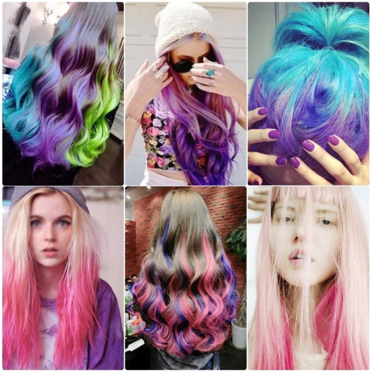 6 Color Box Dyed Hair Comb