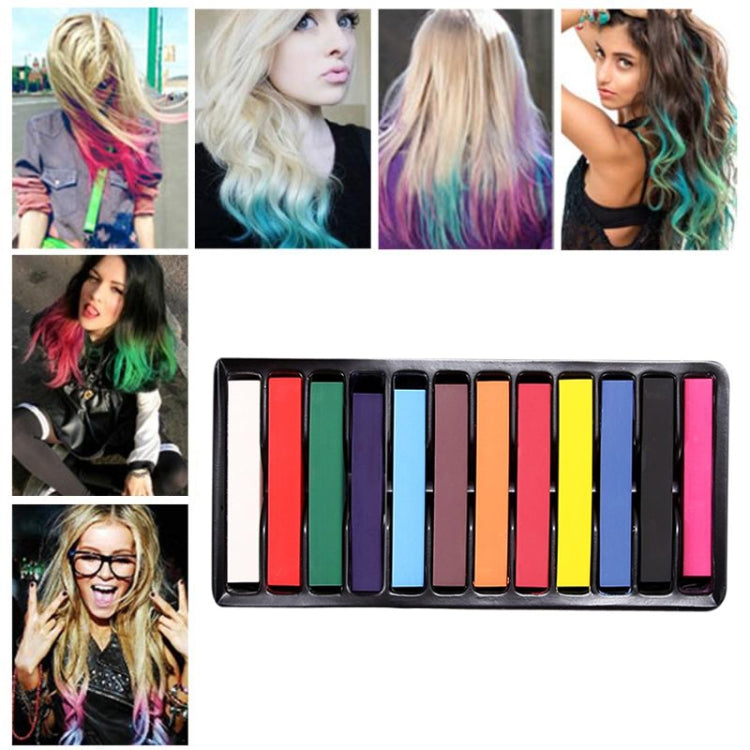 12 Colors Disposable Hair Dyed Stick
