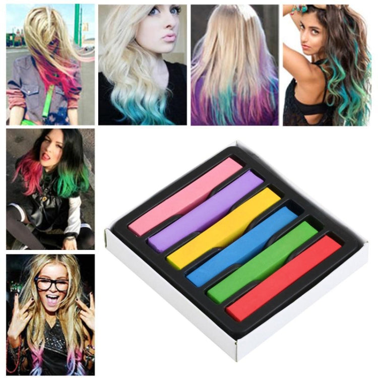 6 Colors Disposable Hair Dyed Stick