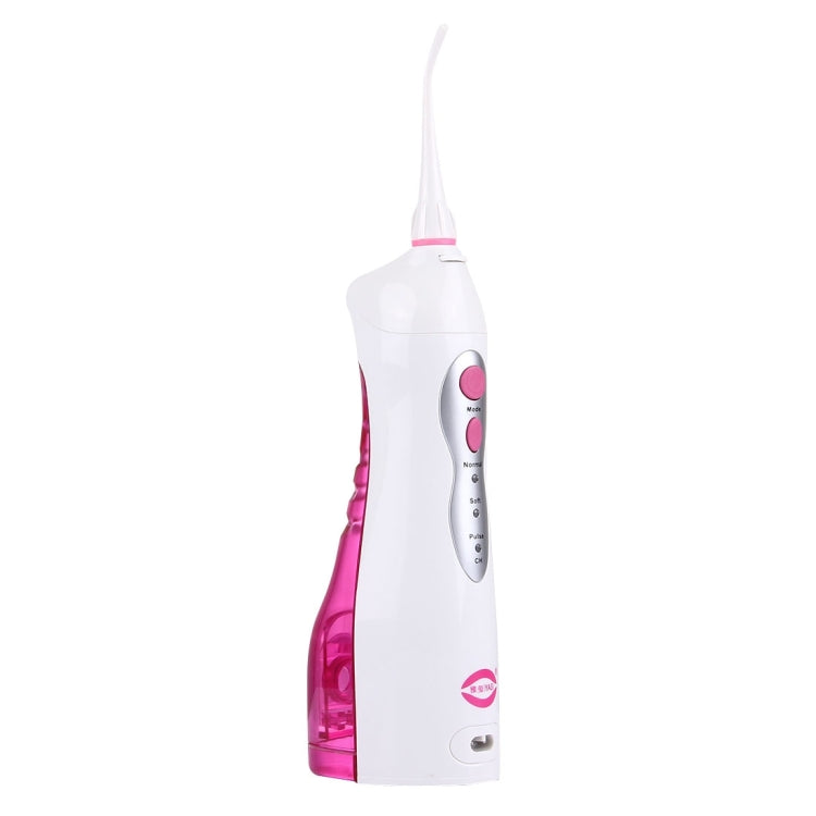 FL-V8 Rechargeable Waterproof Oral Irrigator Dental Gum Care Water Jet Flosser (EU Plug)(Purple)