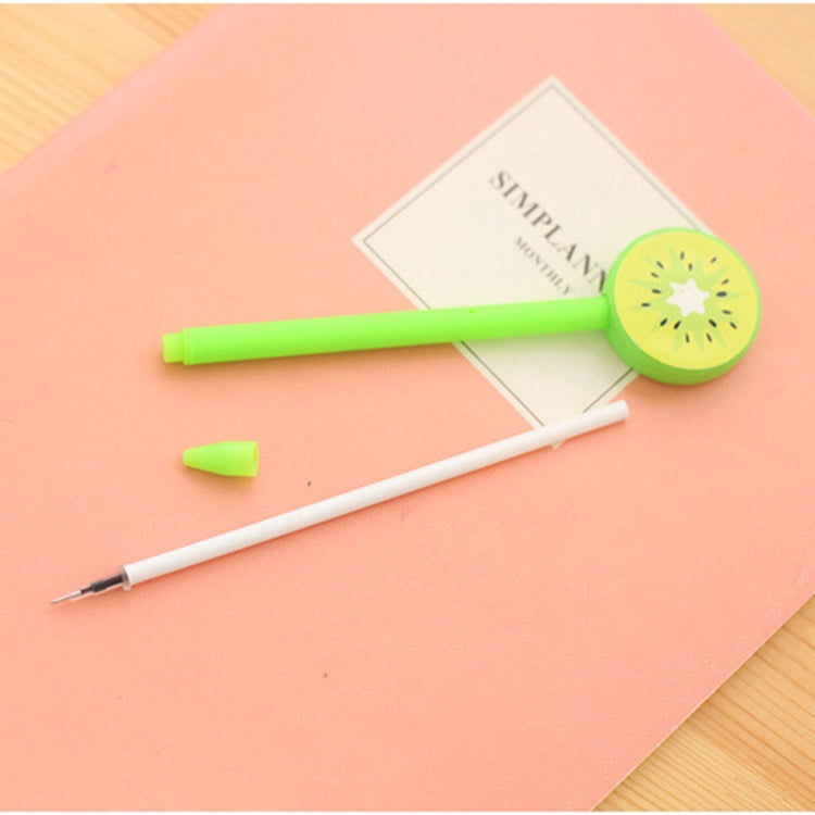 20 PCS Creative Fruit Lollipops Gel Pen Writing Stationery for Kids Gift / Office School Supplies, Random Style Delivery