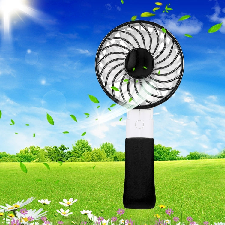 SEMA Foldable Handheld Rechargeable Mini Battery Fan with 3 Speed Control & Lanyard