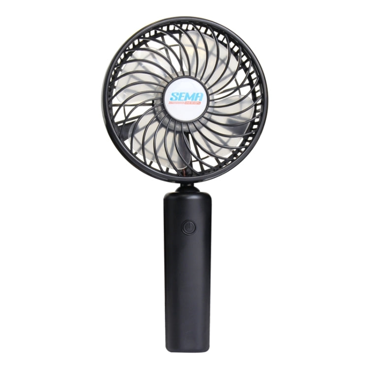 SEMA 360 Degree Rotate Handheld Rechargeable Mini Battery Fan with 3 Speed Control