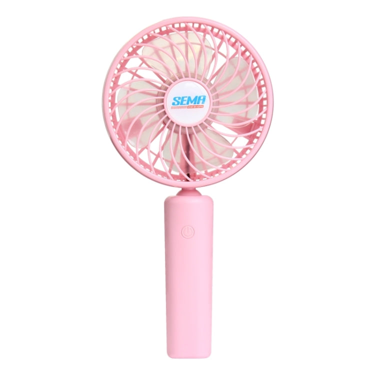 SEMA 360 Degree Rotate Handheld Rechargeable Mini Battery Fan with 3 Speed Control