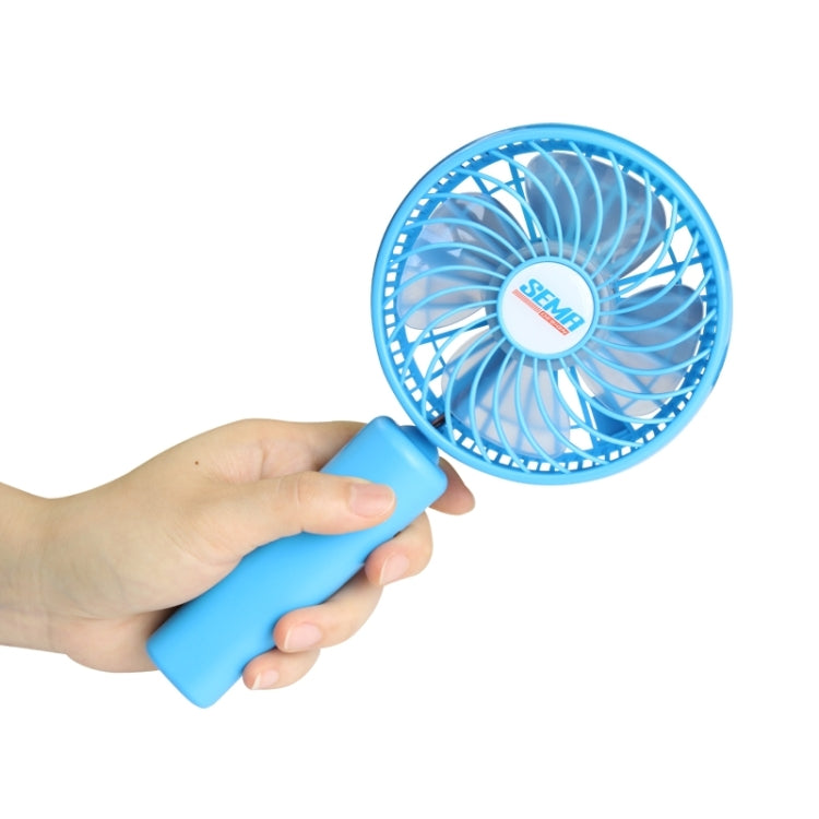 SEMA 360 Degree Rotate Handheld Rechargeable Mini Battery Fan with 3 Speed Control