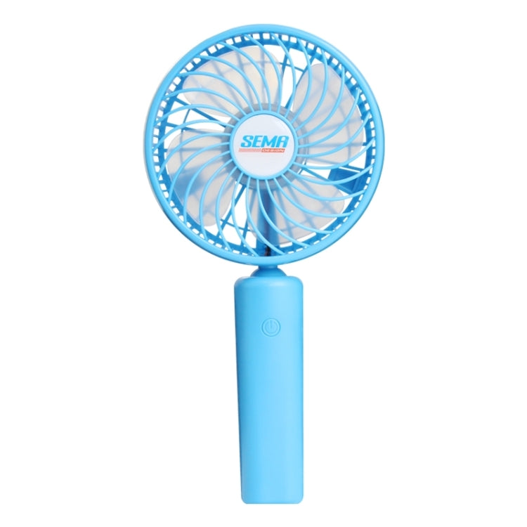 SEMA 360 Degree Rotate Handheld Rechargeable Mini Battery Fan with 3 Speed Control