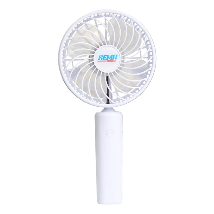 SEMA 360 Degree Rotate Handheld Rechargeable Mini Battery Fan with 3 Speed Control
