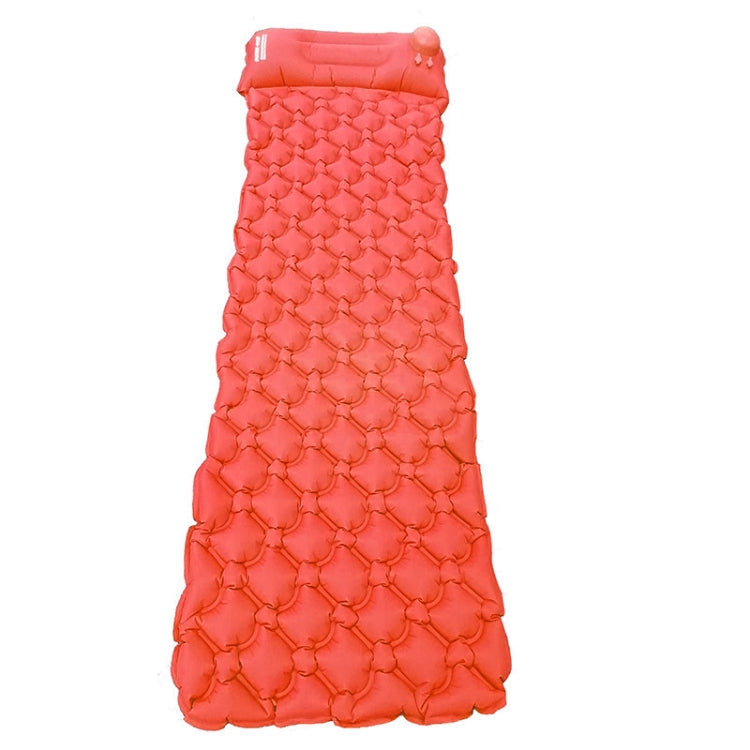 PICTET.FINO Outdoor Portable Tent Camping Sleeping Pad Ultra Light Folding Pressing Air Mattress (Orange)