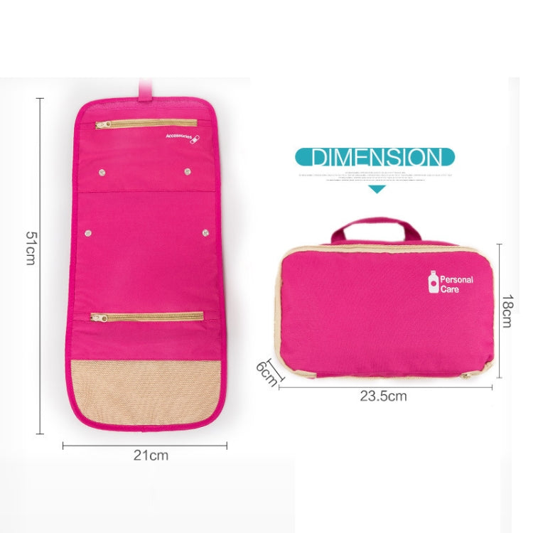 Romix SSZS-0009 3 in 1 Multi-function Portable Large Capacity Travel Packing Bag for Women Traveling on Business Packing Bag for Toiletries