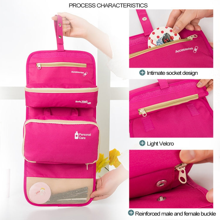 Romix SSZS-0009 3 in 1 Multi-function Portable Large Capacity Travel Packing Bag for Women Traveling on Business Packing Bag for Toiletries