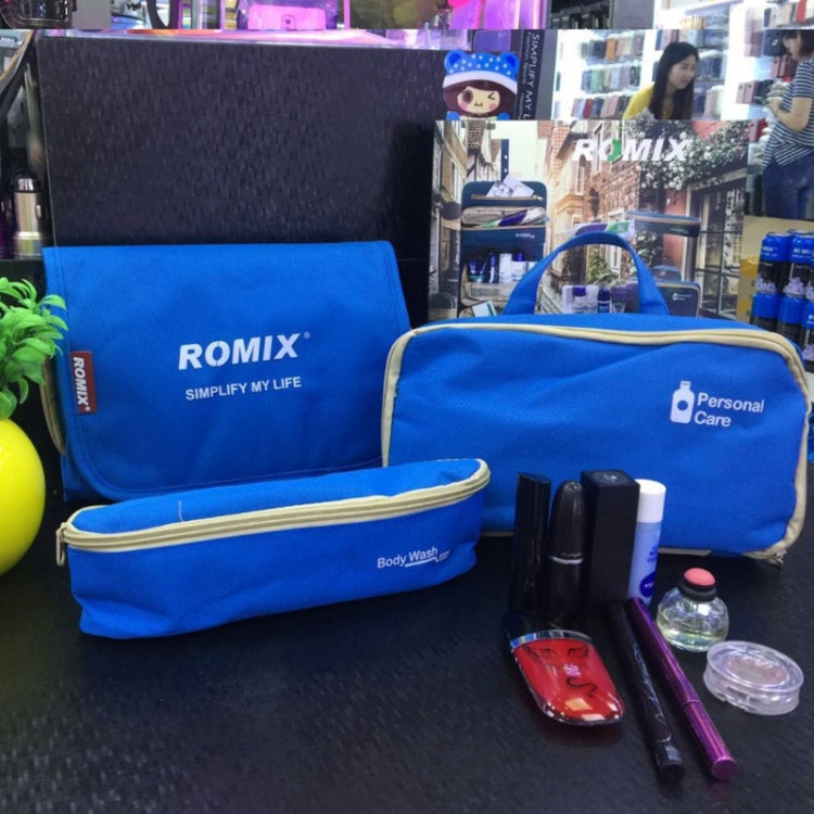 Romix SSZS-0009 3 in 1 Multi-function Portable Large Capacity Travel Packing Bag for Women Traveling on Business Packing Bag for Toiletries