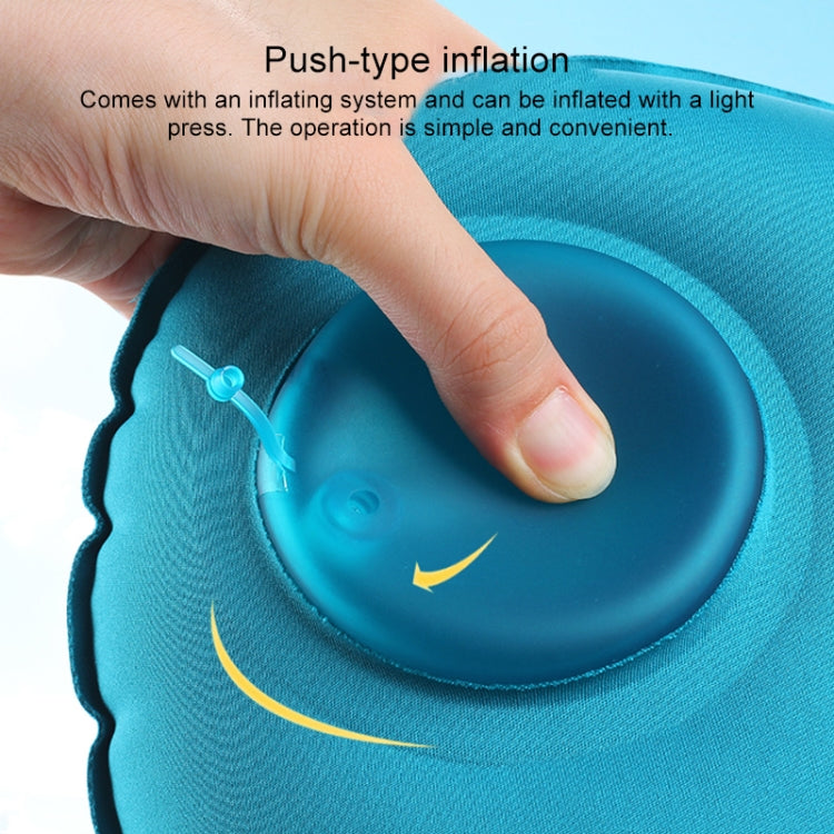 Romix RH15 Push Type Travel Automatic Inflatable Pillow, Size: 40x28cm