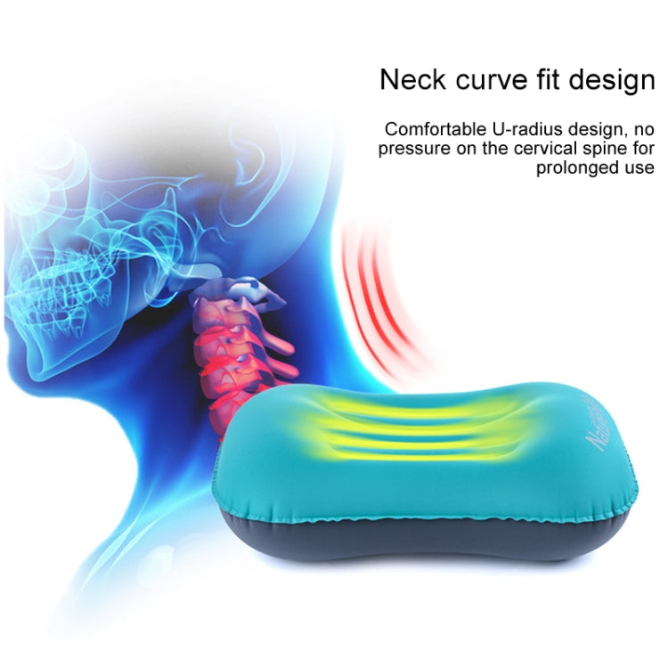 Romix RH15 Push Type Travel Automatic Inflatable Pillow, Size: 40x28cm