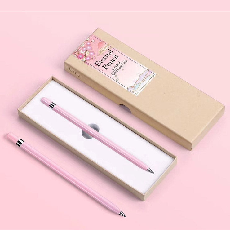 Alloy Eternal Writing Pencil Office Stationery