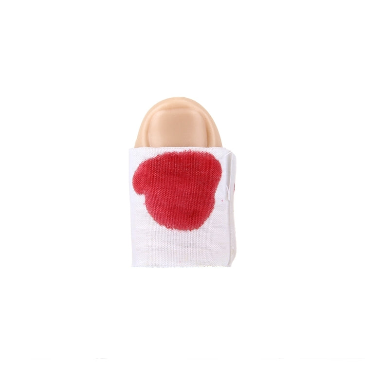 2 PCS Popular Scary Halloween Prop Bloody Fake Cut Off Thumb