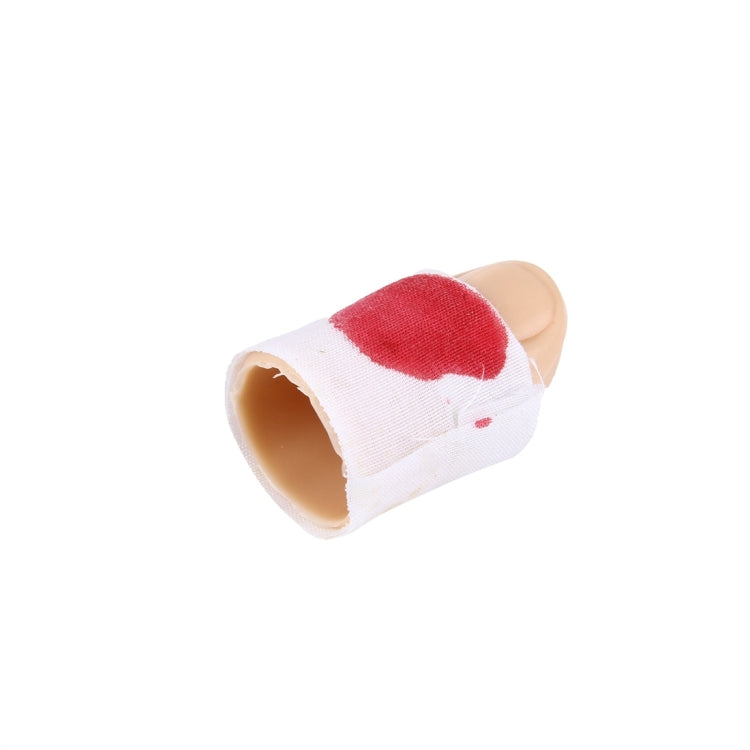 2 PCS Popular Scary Halloween Prop Bloody Fake Cut Off Thumb