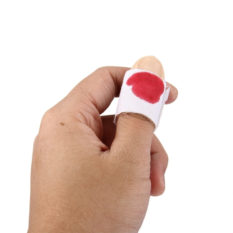 2 PCS Popular Scary Halloween Prop Bloody Fake Cut Off Thumb