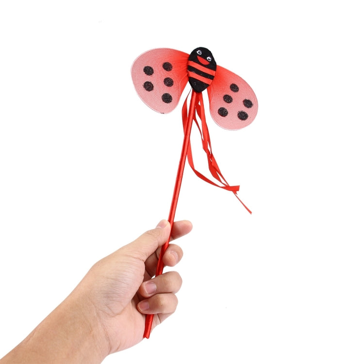 Kid Ladybird Costume Kit (Wing + Skirt + Wand + Headband)