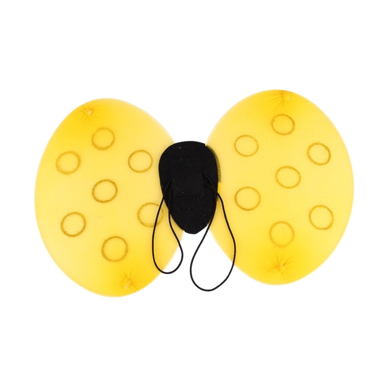 Kid Bee Costume Kit (Wing + Skirt + Wand + Headband)