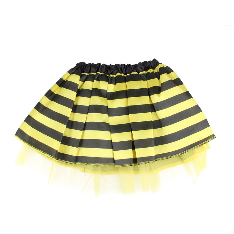 Kid Bee Costume Kit (Wing + Skirt + Wand + Headband)