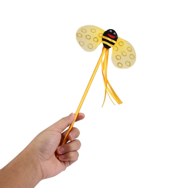 Kid Bee Costume Kit (Wing + Skirt + Wand + Headband)