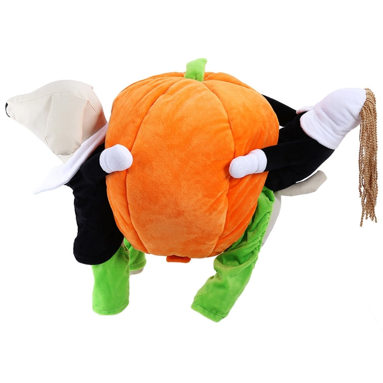 No Expression Fun Cute Carrying Pumpkin Style Cotton Fabrics Pet Clothes for Dogs, Size: Large, 36cm x 31cm x 18cm