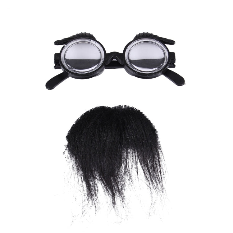 Funny Halloween Props Glasses and Mustache