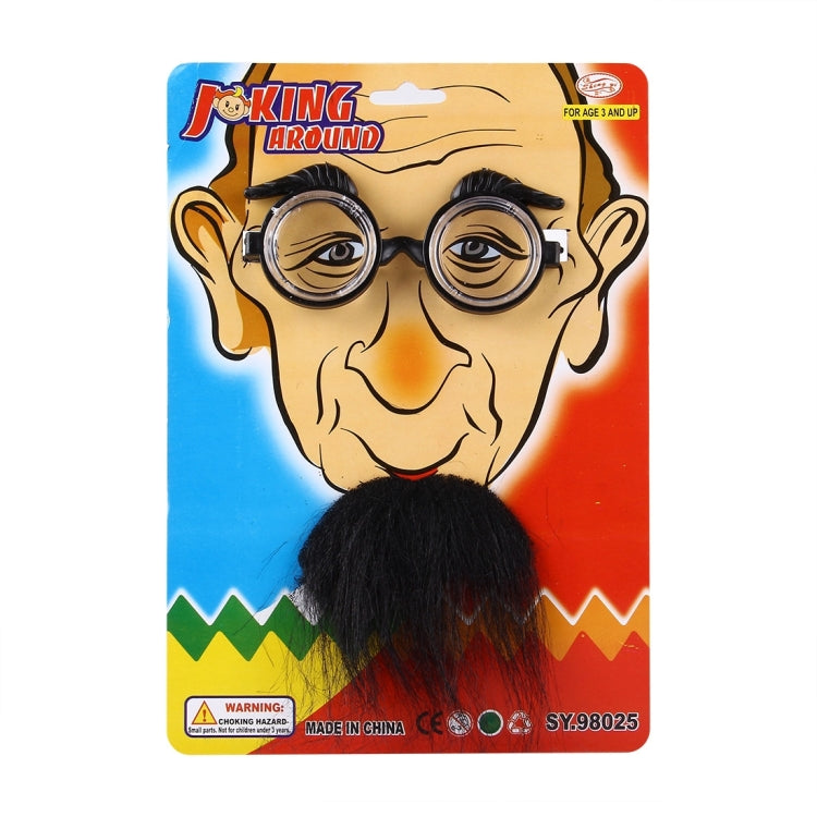 Funny Halloween Props Glasses and Mustache