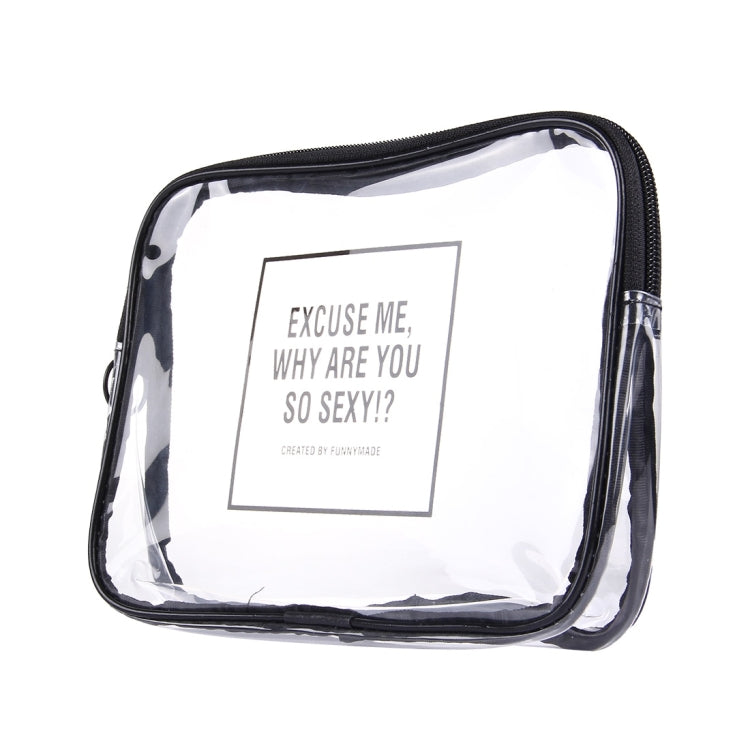 Concise Stylish Transparent Storage Bag, Size: 22.5x16cm