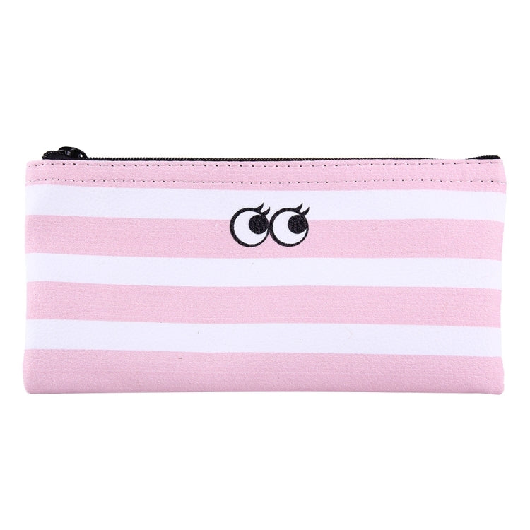 Lovely Eye Pattern Portable Pencil Bag Cosmetic Bag, Size: 19x9.5cm