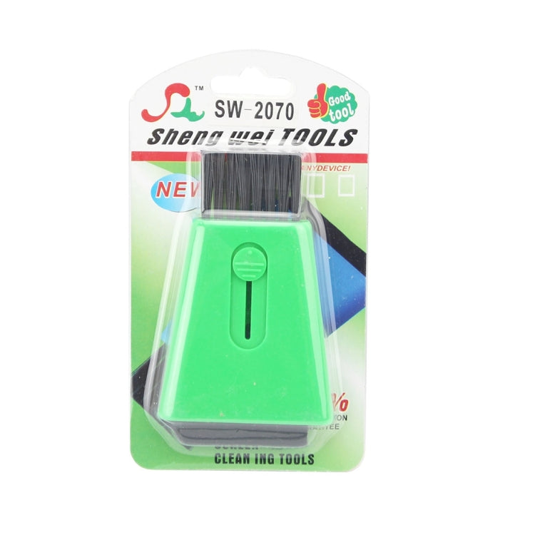 SW-2070 Cleaning Brush for Cell Phone Screen / Display screen / Keyboard(Green)