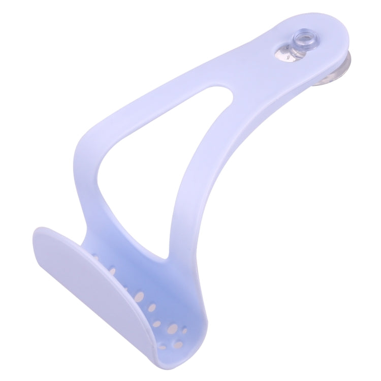 Sucker Style Hollowed-out Kitchen Bathroom Wall Sink Dishwashing Sponge Dishcloth Brush Cradle Storage Holder Rack Draining Board, Random Color Delivery