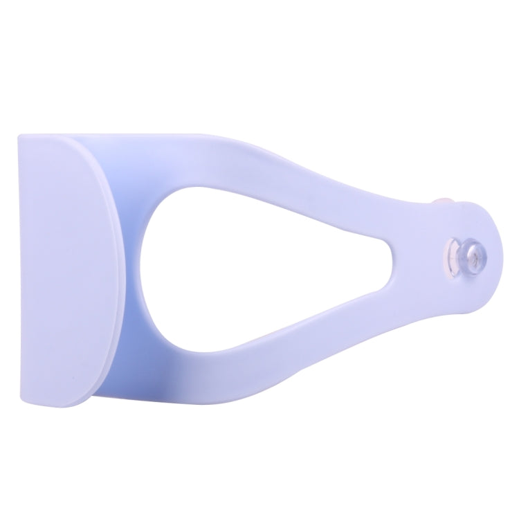 Sucker Style Hollowed-out Kitchen Bathroom Wall Sink Dishwashing Sponge Dishcloth Brush Cradle Storage Holder Rack Draining Board, Random Color Delivery