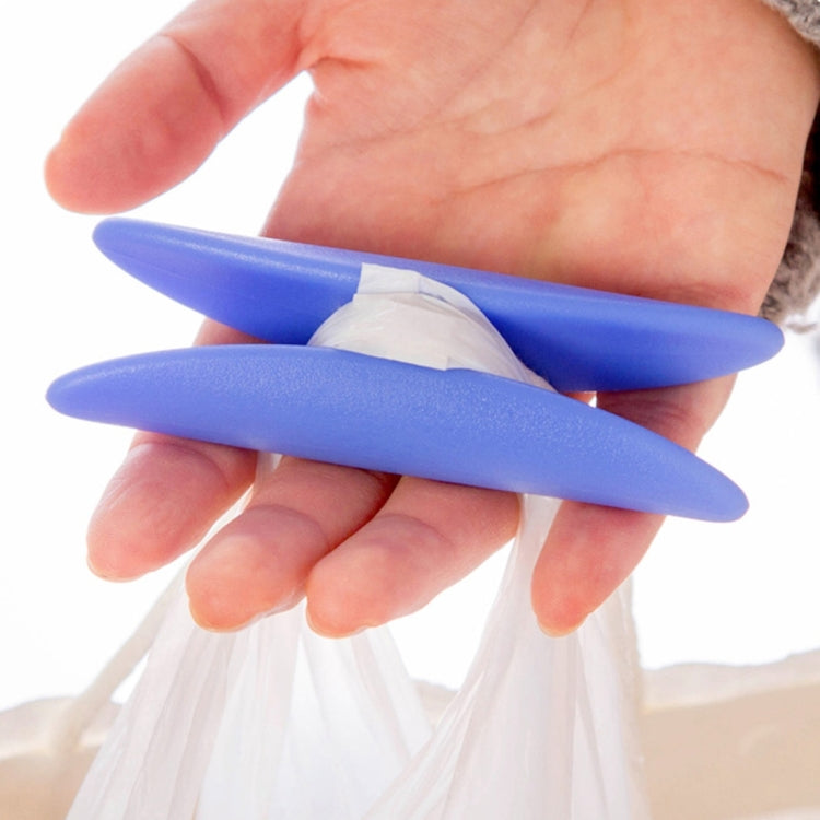Portable Shopping Helper Hand Tool I-shaped Plastic Bag Holder Food Dish Carrying Lifting Handle