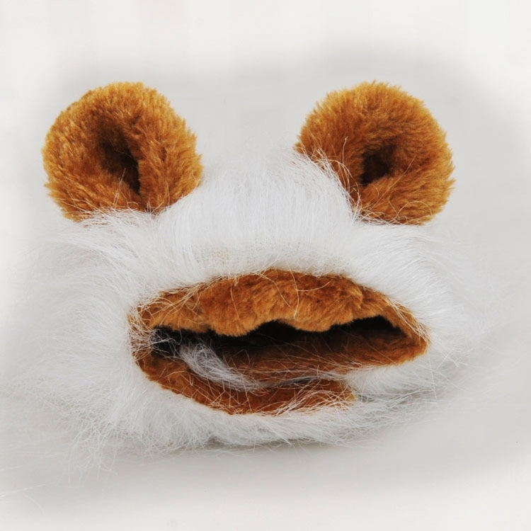Lion Style Cute Pet Clothes for Regular Size Cats or Small Dogs with About 26cm Head Girth