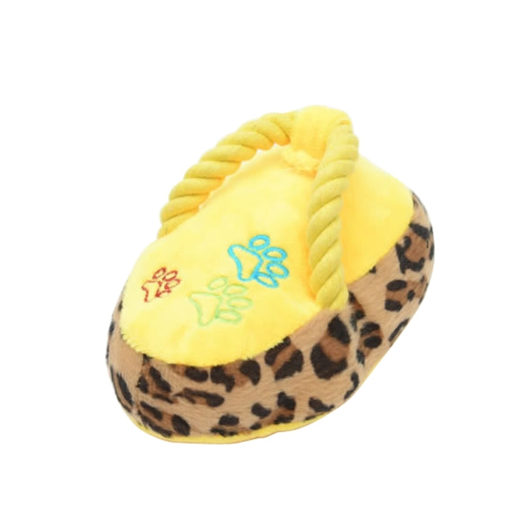 Flip Flops Shape Squeaky Pet Toy, Random Color Delivery