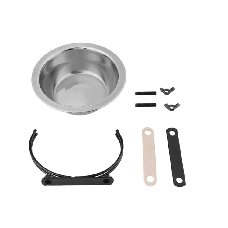Stainless Steel Suspension Style Dog Feeding Bowl, Size: S
