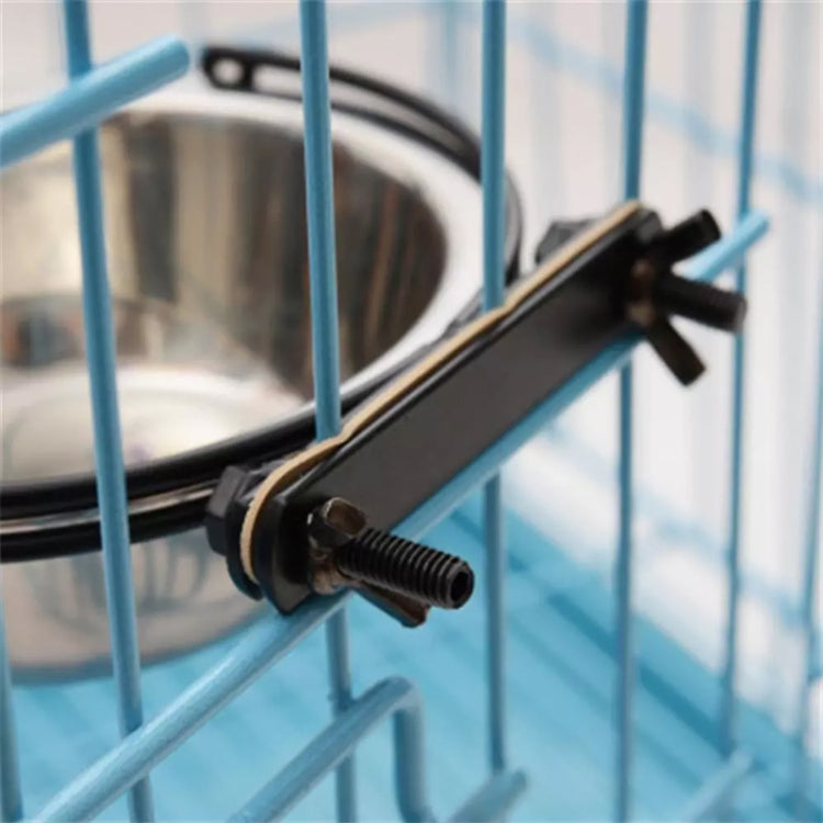 Stainless Steel Suspension Style Dog Feeding Bowl, Size: S