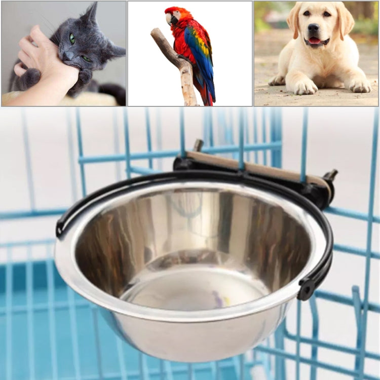 Stainless Steel Suspension Style Dog Feeding Bowl, Size: S