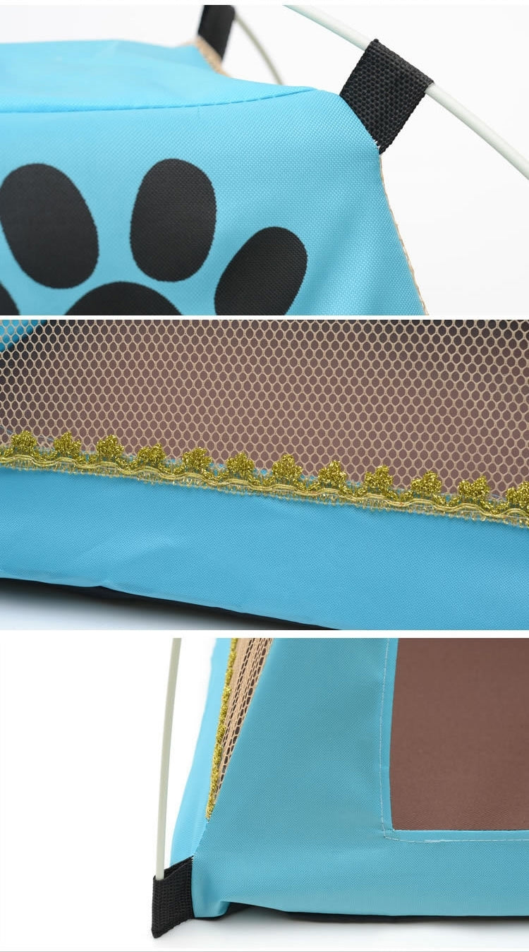 Ventilated Mesh Mosquito Net Dismountable Pet Tent, Size: 45x45x45cm