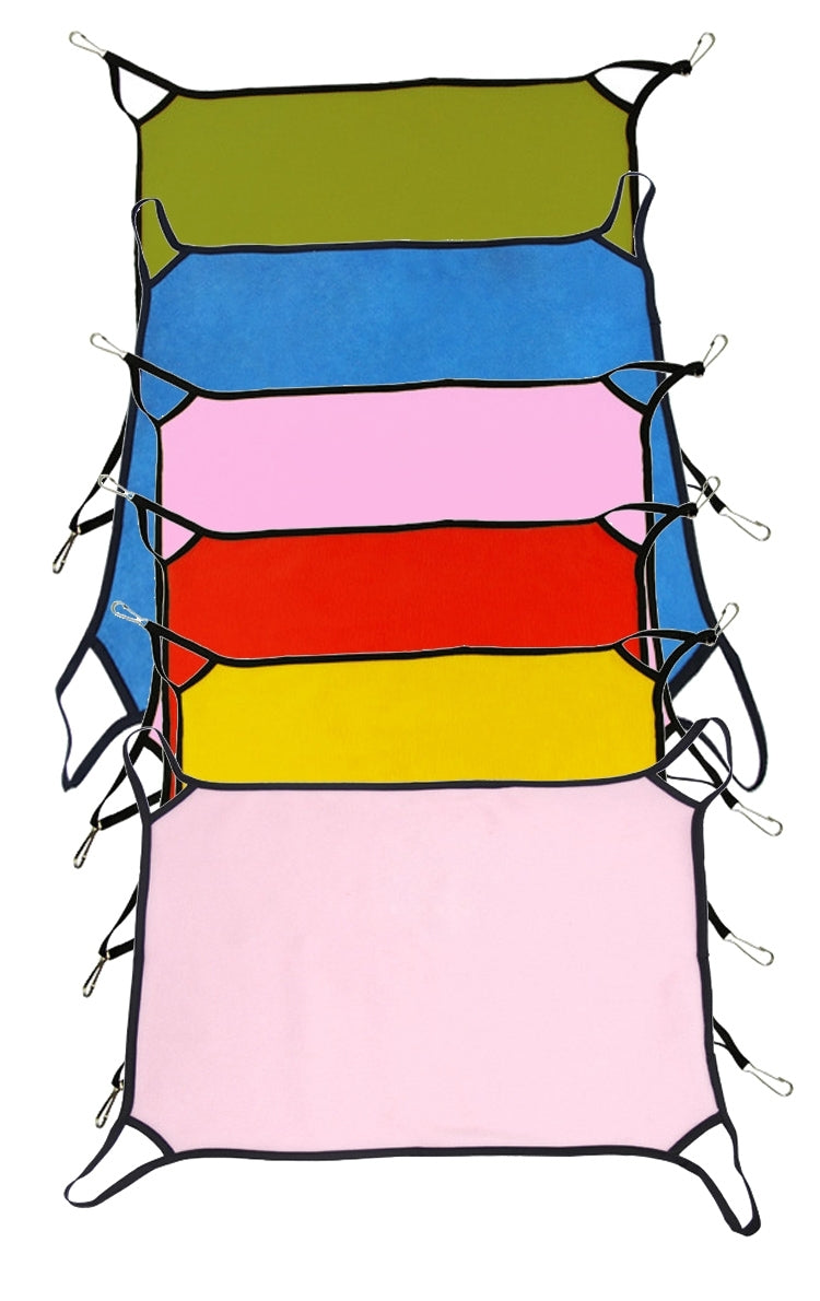 Soft Polar Fleece Cat Hammock, Size: 64 x 57cm, Random Color Delivery