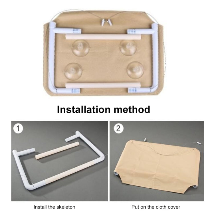 Suction Cup Style Simple Window Cat Hammock, Size: 55 x 35cm