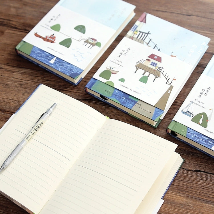 4 PCS A5 Thick Hard Copy of the Notebook Aesthetic Style Notebook, Random Color Delivery