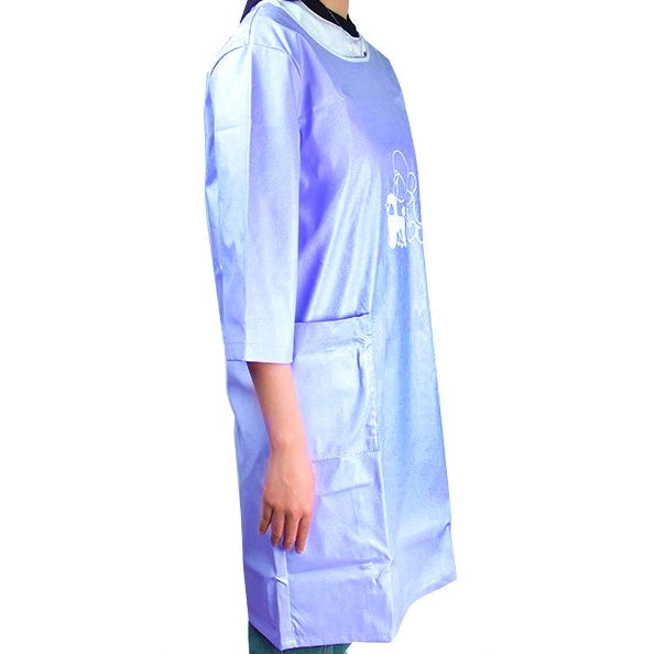 Half Sleeve Pet Apron Beauty Gown Pet Grooming Beautician Smock Waterproof Clothing Pet Store Aprons,L, Length: 95cm