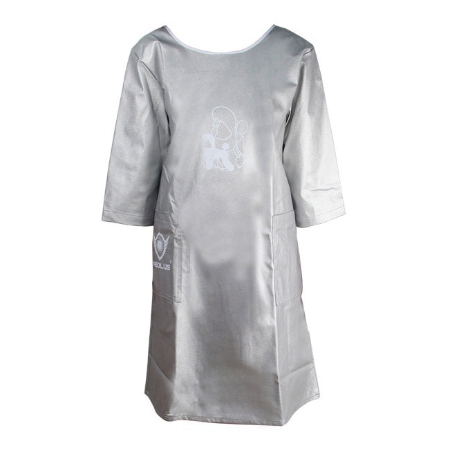 Half Sleeve Pet Apron Beauty Gown Pet Grooming Beautician Smock Waterproof Clothing Pet Store Aprons,L, Length: 95cm