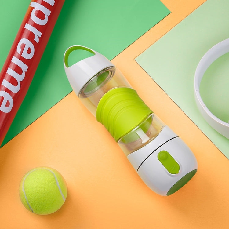 DIDI Portable Multi-function USB Charging Sports Water Replenishing Cup Spray Humidifier Remind Drink Water Cup, Cup Capacity: 400ml