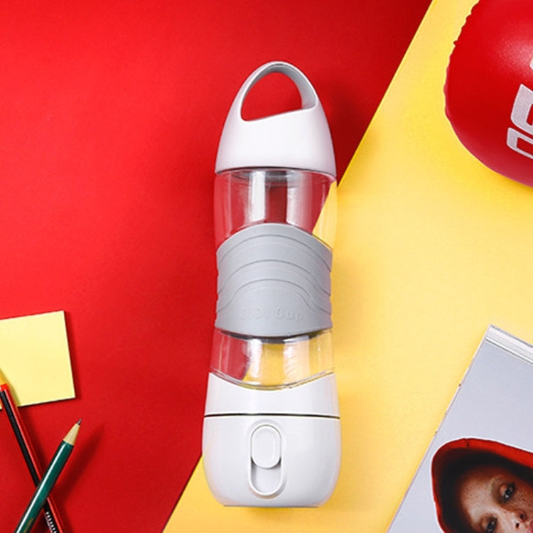 DIDI Portable Multi-function USB Charging Sports Water Replenishing Cup Spray Humidifier Remind Drink Water Cup, Cup Capacity: 400ml