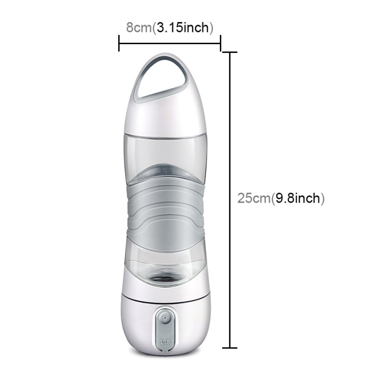 DIDI Portable Multi-function USB Charging Sports Water Replenishing Cup Spray Humidifier Remind Drink Water Cup, Cup Capacity: 400ml