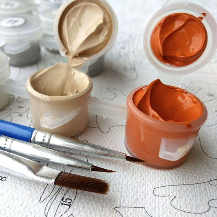 DIY Creative Paint By Numbers Oil Painting Phantom Art Painting without Framework, Size: 40*50 cm